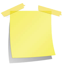 sticky note icon